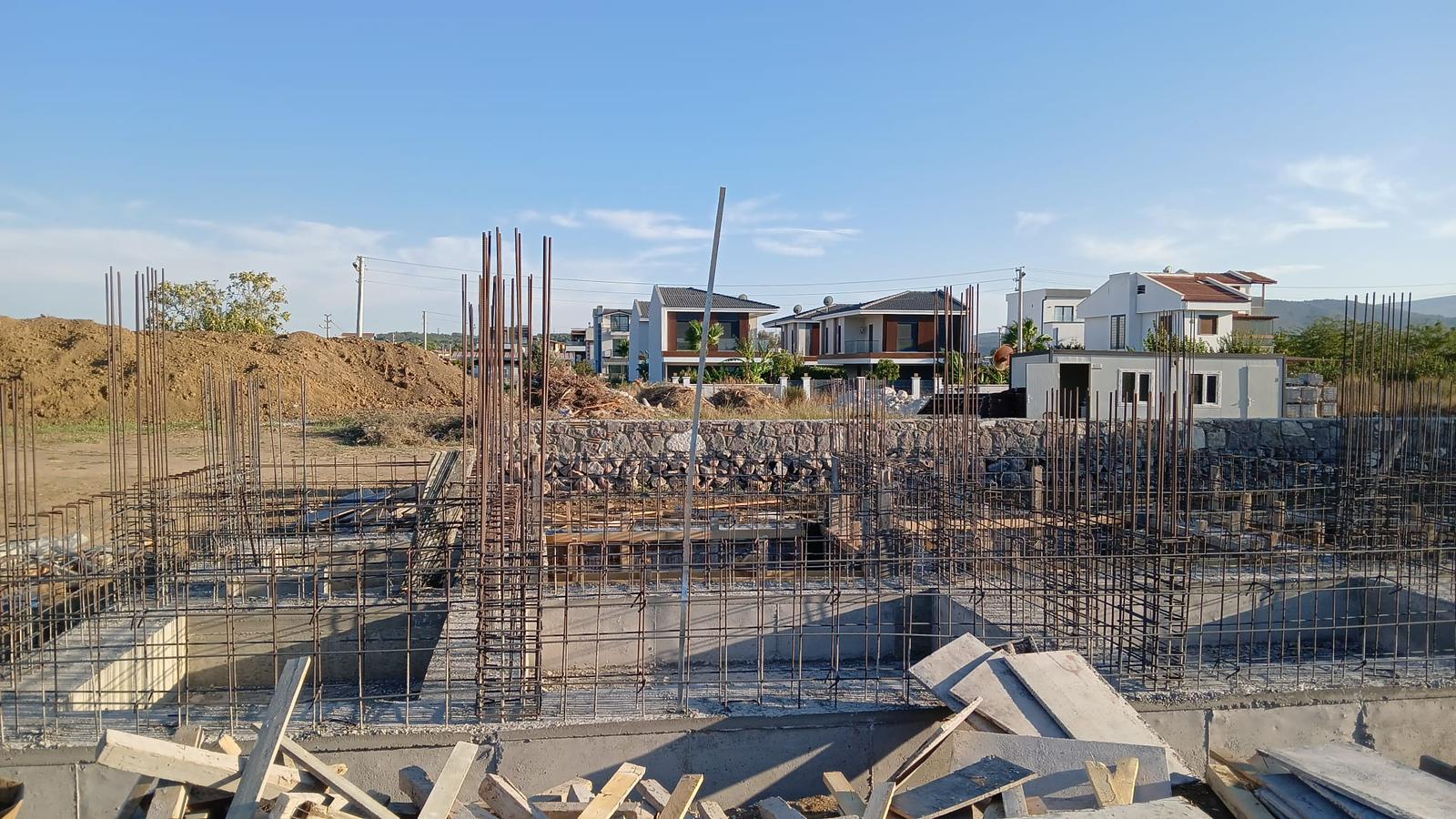 Urla temelden inşaat projesi fotoğraf 30 – temel, betonarme ve kaba inşaat